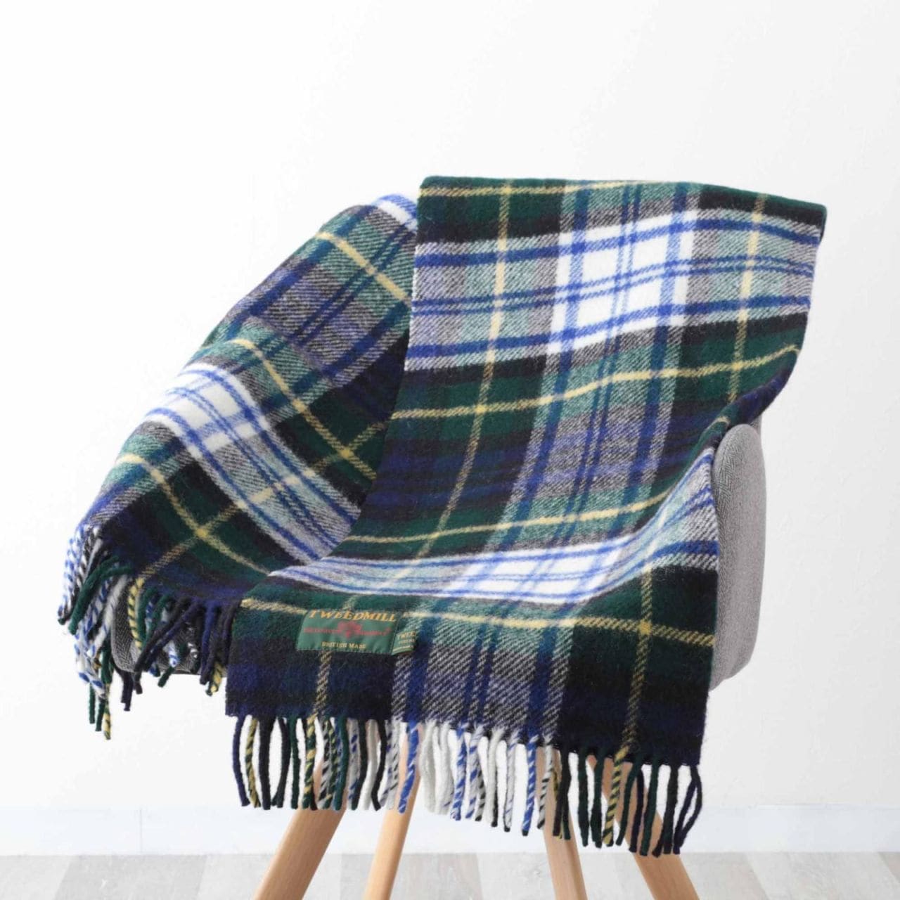 ブランケット ニーラグ 70x183cm タータンチェック ドレス