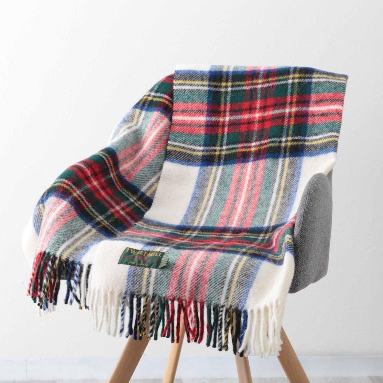 ブランケット ニーラグ 70x183cm タータンチェック ドレススチュワート