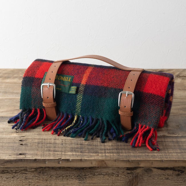 ֥󥱥å ˡ饰 70x183cm å 륬 å ȡ / Kilgour Check Knee Rug
