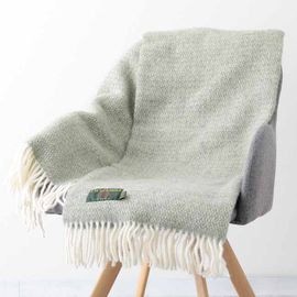 ֥󥱥å ˡ饰 70x183cm 塼 ꡼ 졼 ȡ / Illusion Green Grey Knee Rug