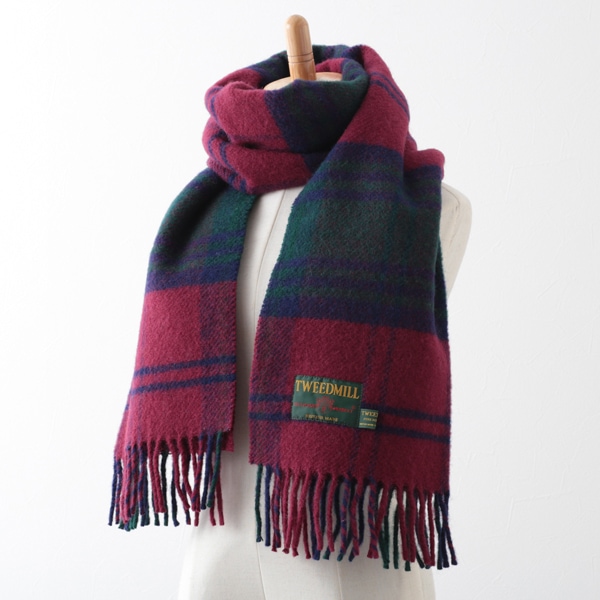 ޥե顼ȡ 48x183cm å 󥼥 å  / Lindsay Check Scarf