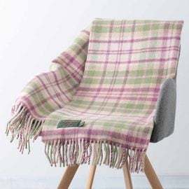 ֥󥱥å ˡ饰 70x183cm ԥ ơ å / Cottage Check Pink Knee Rug