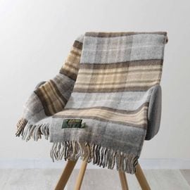 ֥󥱥å ˡ饰 70x183cm ޥ顼 å ȡ / McKellar Check Knee Rug