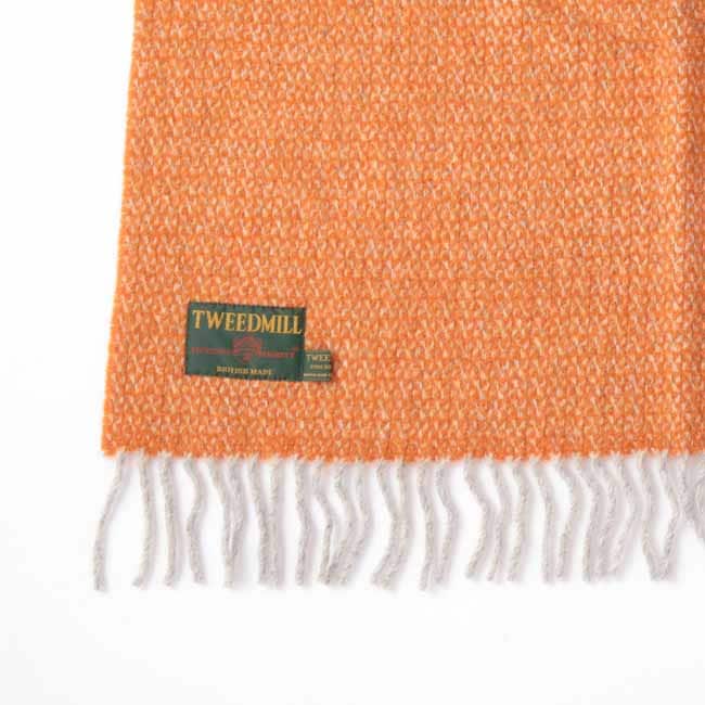 ブランケット ニーラグ 70x183cm イリュージョン パンプキン オレンジ