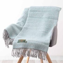 ֥󥱥å ˡ饰 70x183cm 塼 ڥߥ 졼 ȡ / Illusion Spearmint Grey Knee Rug