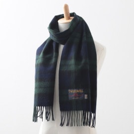 ץ쥹ơ ० ȡ 30x160cm ֥åå ޥե顼 / Lambswool Blackwatch