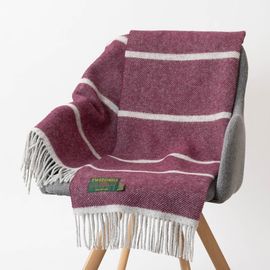 ֥󥱥å ˡ饰 65x183cm ֥ ȥ饤 å ȡ / Knee Rug Broad Stripe Rosewood