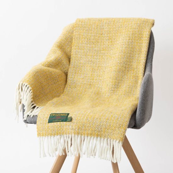 ˡ饰 ֥󥱥å 70x183cm 塼  졼 ȡ / Knee Rug Illusion Yellow Grey