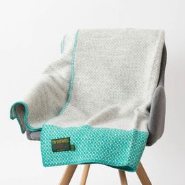 ˡ饰 ֥󥱥å 70x200cm  ԡå֥롼 ȡ / Knee Rug Crossweave Peacockblue