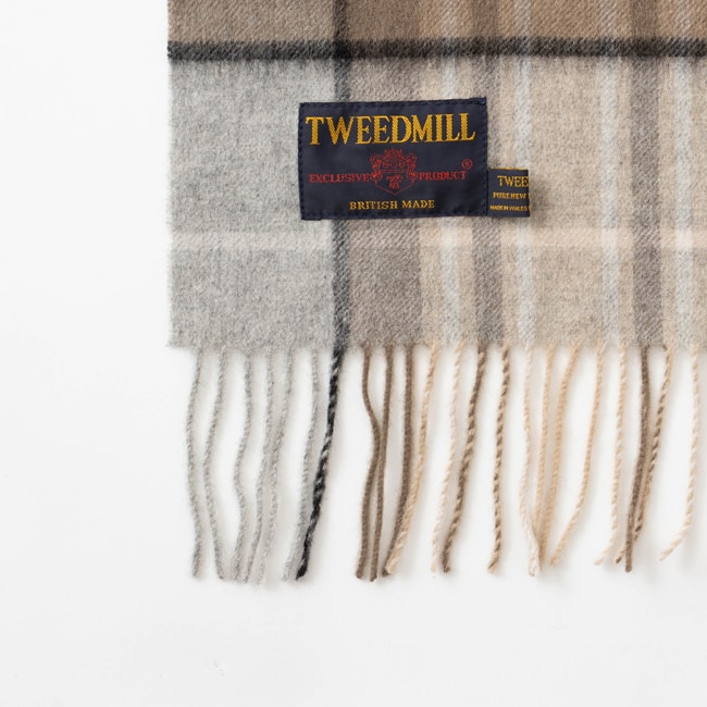 プレステージ ラムウール ブランケット 140x190cm マッケラー チェック