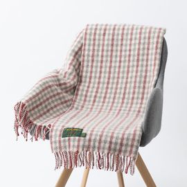֥󥱥å ˡ饰 70x183cm 󥯥֥å ȥ٥꡼ ȡ / Knee Rug GunClub Check Strawberry