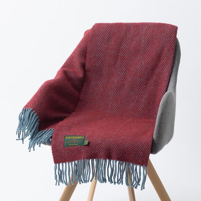 ֥󥱥å ˡ饰 70x183cm إܡ ȥ٥꡼ڥ ȡ / Herringbone Strawberry Petal Knee Rug