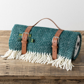 ֥󥱥å ˡ饰 70x183cm ֥쥳 ɥ㥳 ȡ / Brecon Emerald Charcoal Knee Rug