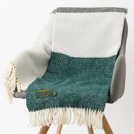 ֥󥱥å ˡ饰 70x183cm ֥쥳 ɥ㥳 ȡ / Brecon Emerald Charcoal Knee Rug