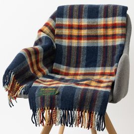 ֥󥱥å ˡ饰 70x183cm ӥ꡼ å ȡ / Jubilee Check Knee Rug