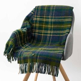 ֥󥱥å ˡ饰 70x183cm ե쥹 å ȡ / Forest Check Knee Rug