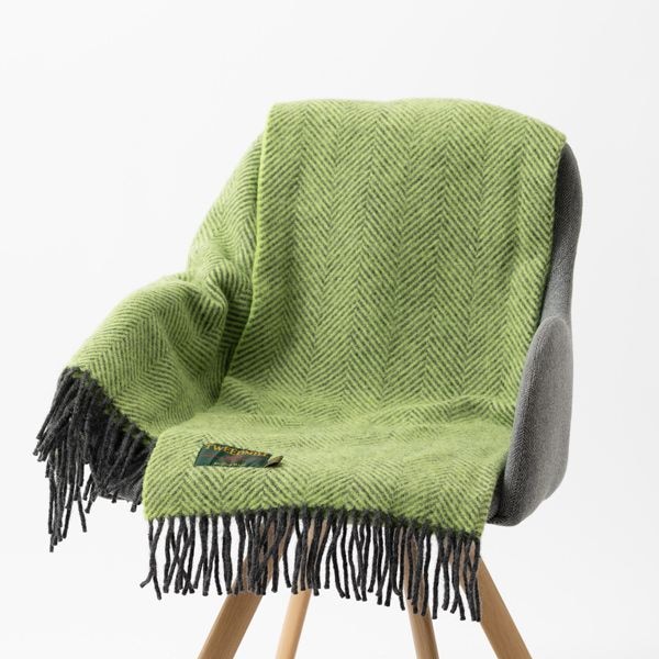 ֥󥱥å ˡ饰 70x183cm إܡ ȥ㥳 ȡ / Herringbone Zest Charcoal Knee Rug