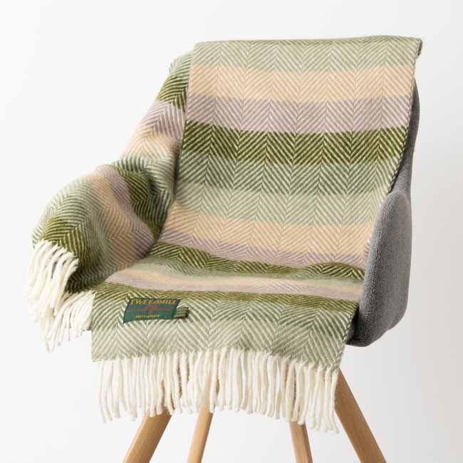 �֥�󥱥å� �ˡ��饰 70x183cm �ܥ��˥��� ���ȥ饤�� ���ȡ��� /  Botanical Stripe Knee Rug