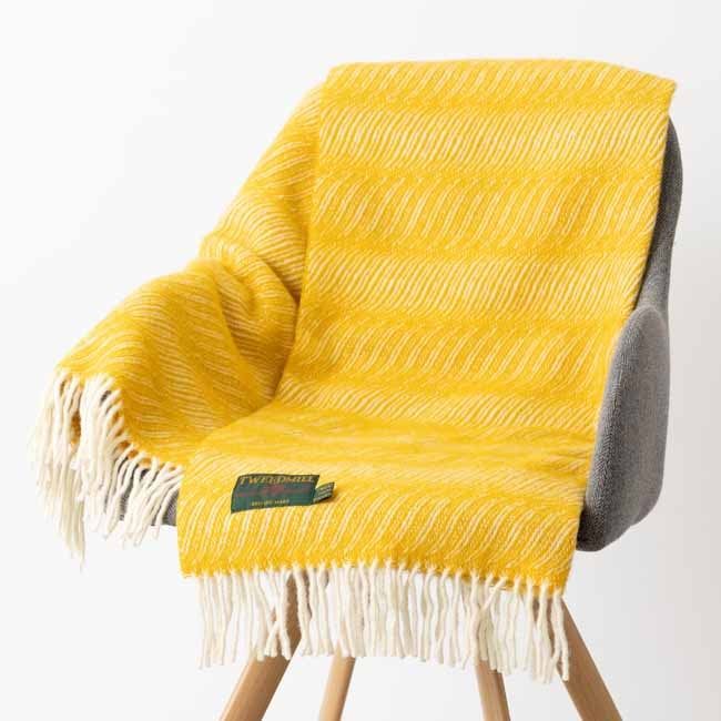 �֥�󥱥å� �ˡ��饰 70x183cm �ĥ����� �������� ���ȡ��� / Twist Yellow Knee Rug