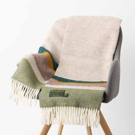 ֥󥱥å ˡ饰 63x183cm 饹 ȥ饤  ȡ / Alaska Stripe Earth Knee Rug