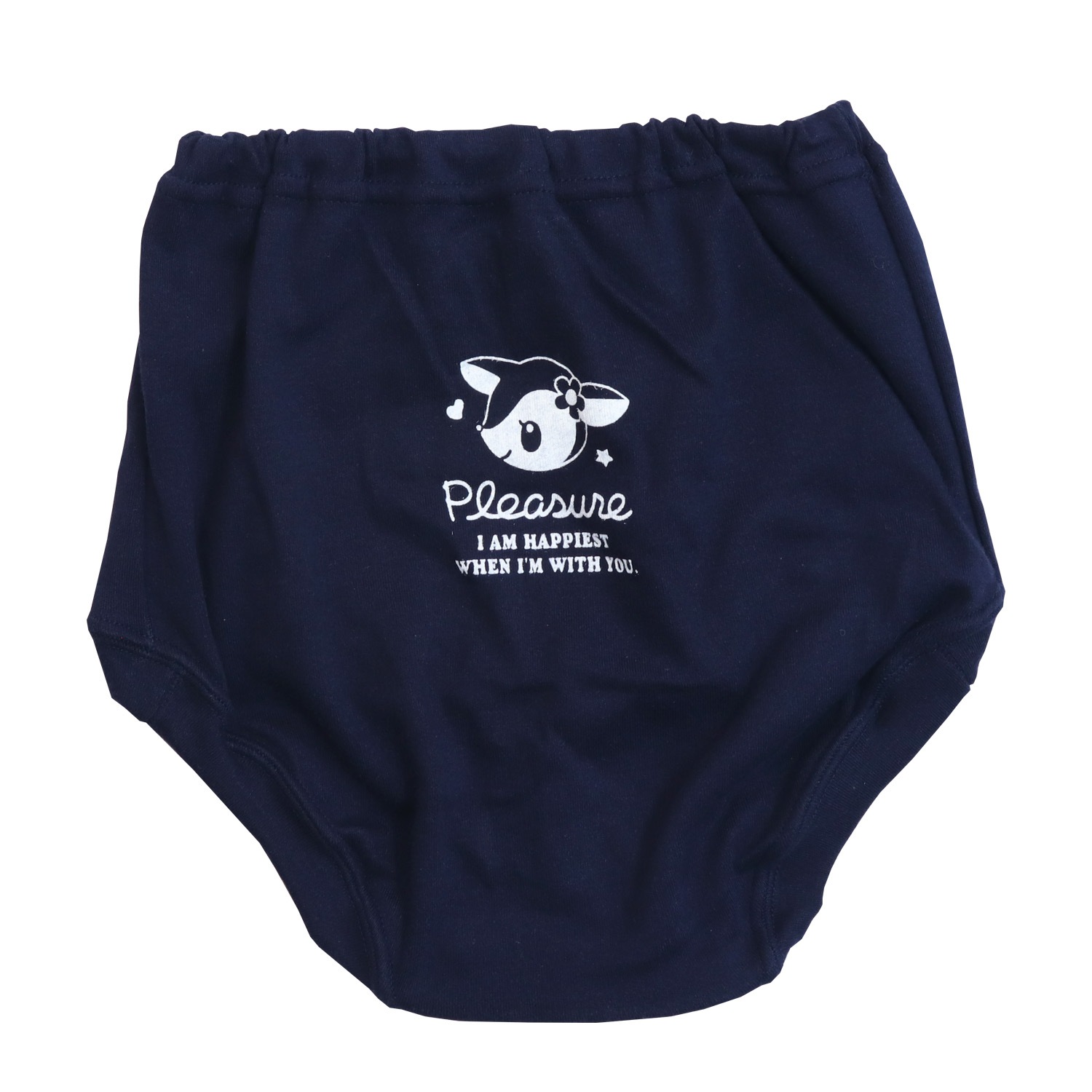 soorploom 1yr/84cm ブルマ　パンツ 日本製 綿紺プリントブルマ（バンビ柄）100～130cm メール便OK