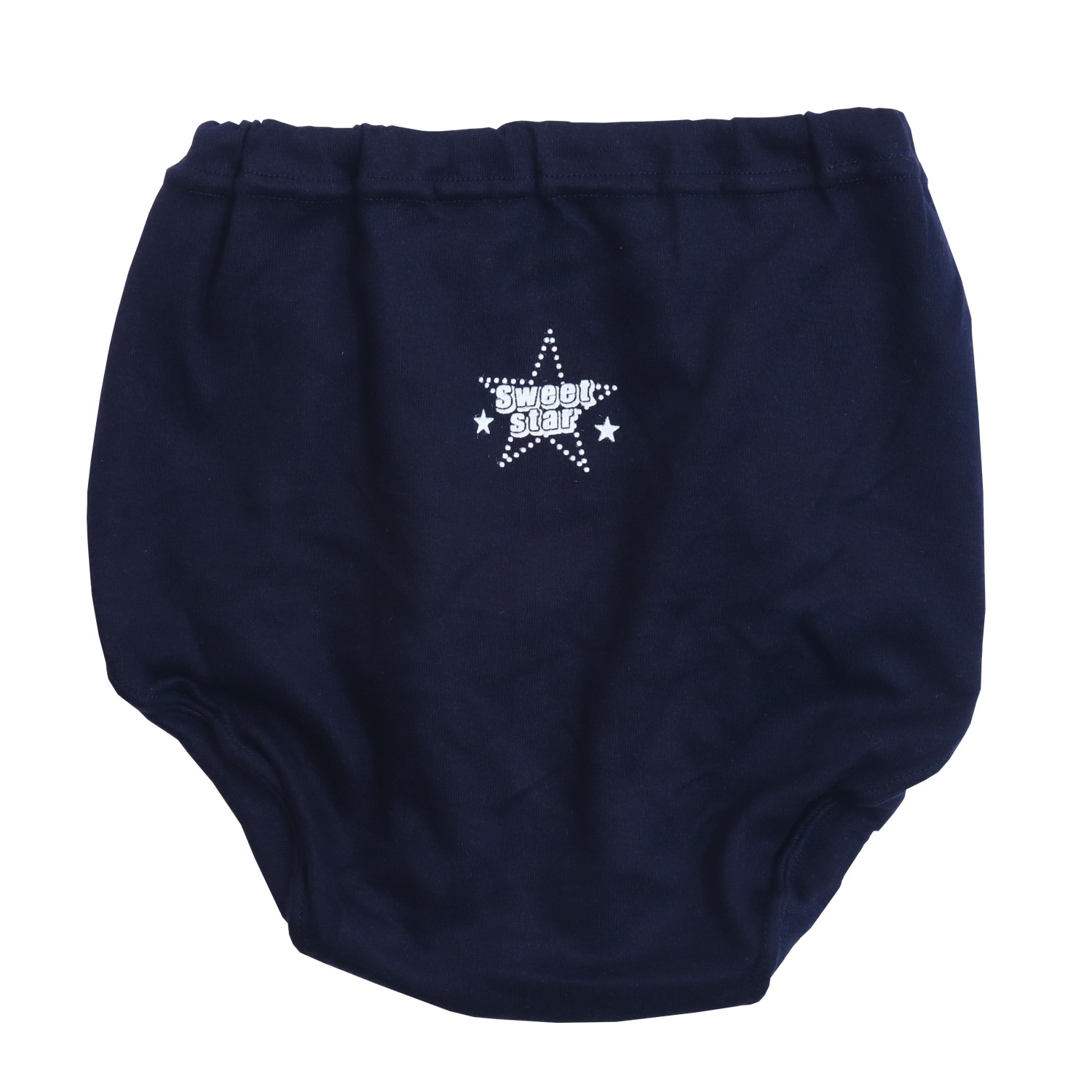 ブルマ LL 希少サイズ 日本製 綿紺プリントブルマ(星柄)140 150 160 165 女児 女の子 重ね