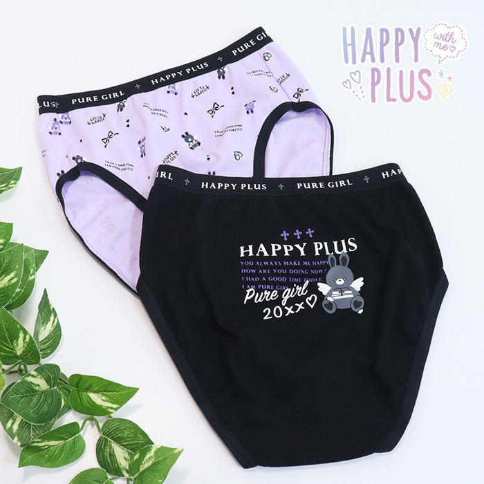 ゴシックウサギショーツ 2枚組 140 150 160 165 子供 ショーツ