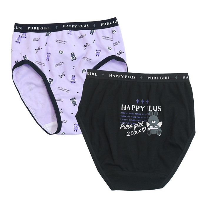 ゴシックウサギショーツ 2枚組 140 150 160 165 子供 ショーツ