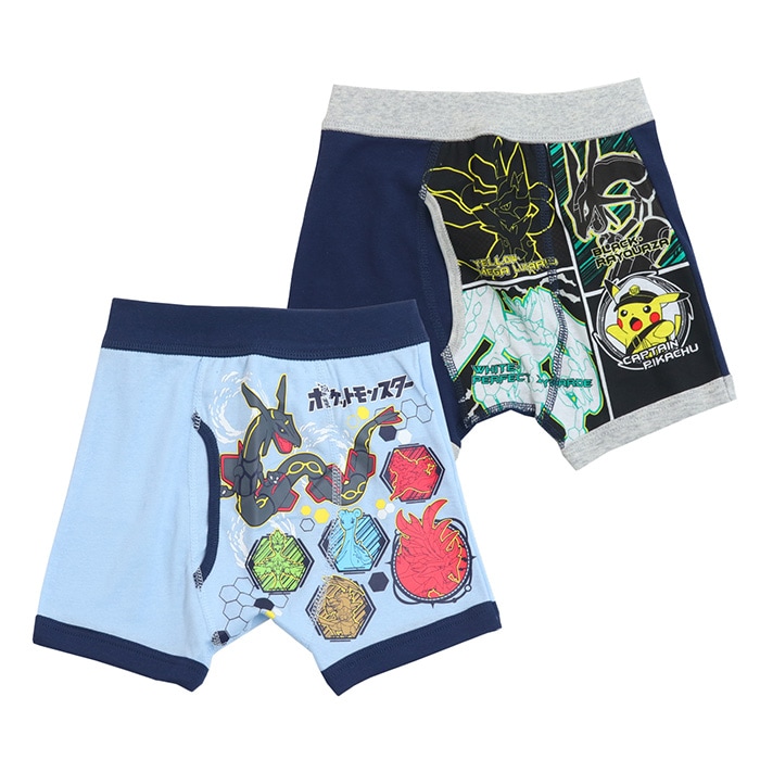 ポケモンボクサーブリーフパンツ 2枚組 120 130 ポケットモンスター