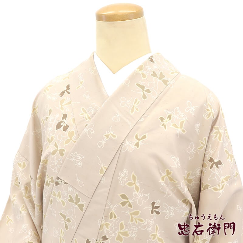 中古】 鬼紬 大江山 紬 つむぎ 証紙付き 袷 レディース 正絹