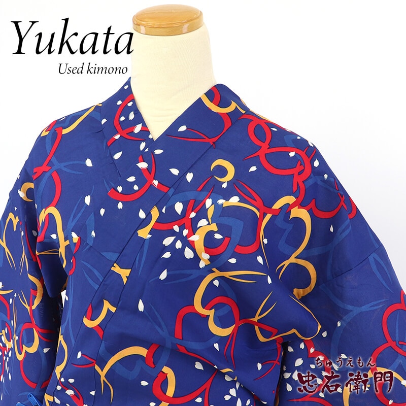 楽天スーパーSALE連動｜20％OFF】浴衣 ゆかた レディース 綿 紺 花柄