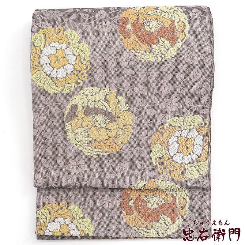 ［六通］袋帯　中古美品　藍染 O-330 帯,袋帯 - 忠右衛門 リサイクル着物専門店