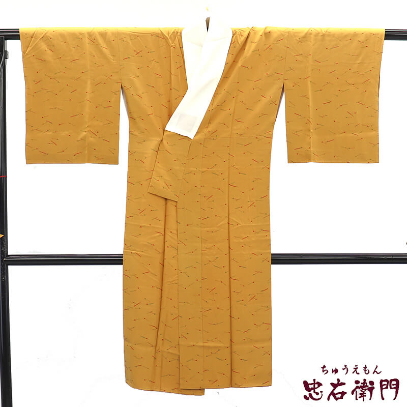 花嫁用　長襦袢 絽生地　身丈135cm裄64cm特別衿　白　化繊 手縫【中古】② 花嫁用 長襦袢 絽生地 身丈135cm裄64cm特別衿 白 化繊 手縫【中古】