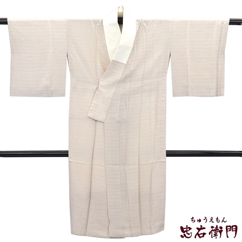 花嫁用 長襦袢 身丈147cm裄65cm特別衿 白 化繊 ミシン縫【中古】さや型