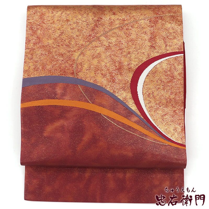 開き名古屋帯　紅葉柄　お太鼓柄　ブランド帯　長さ380cm 楽天市場】紅葉 柄 の 帯の通販