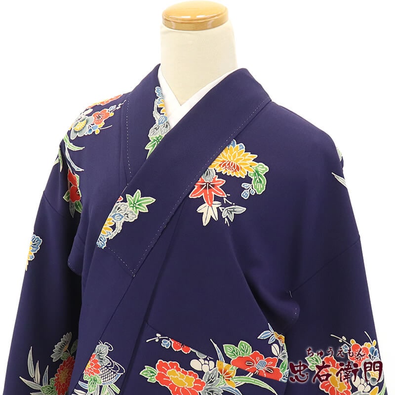 春一番の日に着たい色】【中古】 小紋 小紋着物 袷 レディース