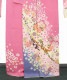 【50%OFF|えびす講セール|期間限定】【中古】 振袖 リサイクル 着物 成人式 結婚式 卒業式 舞台 販売 レディース フォーマル 正絹 ピンク 熨斗 花柄 桜 裄丈68.5cm 忠右衛門 送料無料 即日発送 中古着物 リサイクル着物