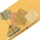 【50%OFF|えびす講セール|期間限定】【中古】 袋帯 リサイクル レディース 正絹 金 色紙柄 切りバメ 有栖川文様 長さ417cm 幅31cm 仕立て上がり帯 フォーマル 礼装用 リサイクル帯 あす楽対応