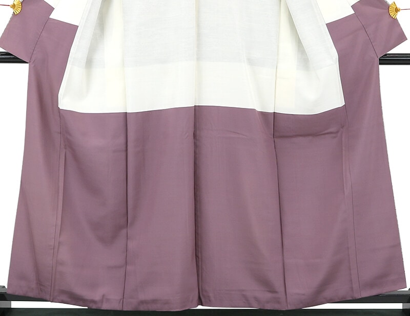 【50%OFF|えびす講セール|期間限定】【中古】 忠右衛門 本場結城紬 リサイクル カジュアル 着物 正絹 レディース 袷 人間国宝 田中林次 グレー 風景 裄丈64cm 送料無料 あす楽対応