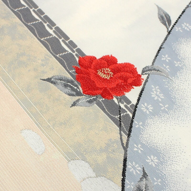 【美品】　袋名古屋帯　紗、羅、椿すくい柄 楽天市場】椿（種類（帯）名古屋帯）（帯｜和服）：レディース