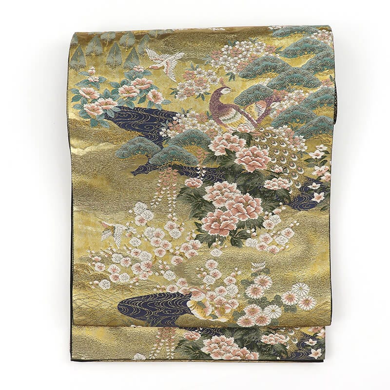 中古】 袋帯 ふくろ帯 礼装用 フォーマル帯 リサイクル レディース