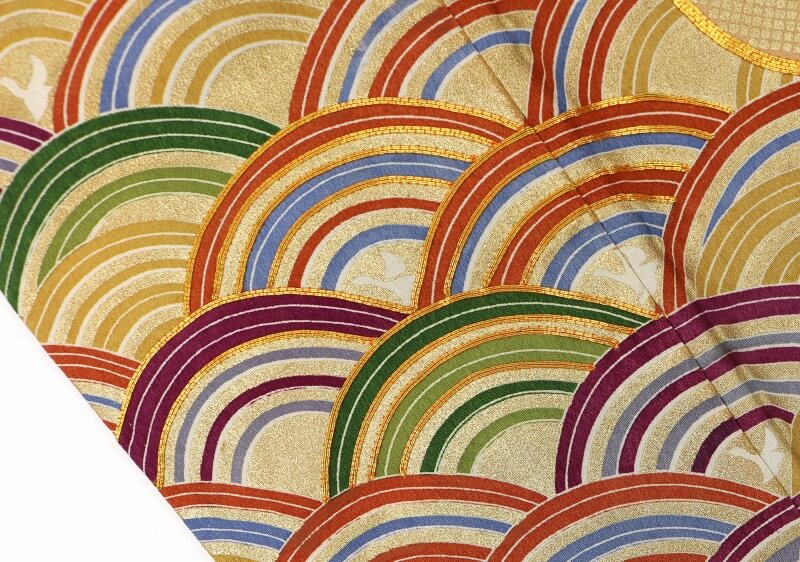 【20倍ポイント|歳末大還元祭】【中古】 黒留袖 化繊 リサイクル レディース リメイク素材用 手芸向き ブラック 裄丈64.5cm 仕立上がり着物 即日発送