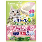 デオトイレ ふんわり香る消臭・抗菌サンド ホワイトフローラルの香り 3.8L 【×4セット】(セレクト品)