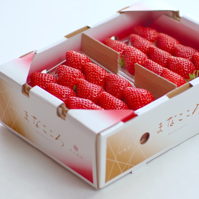 まなこころ・葵 【とちおとめ】 260g/pk（2段×2パック） 1箱