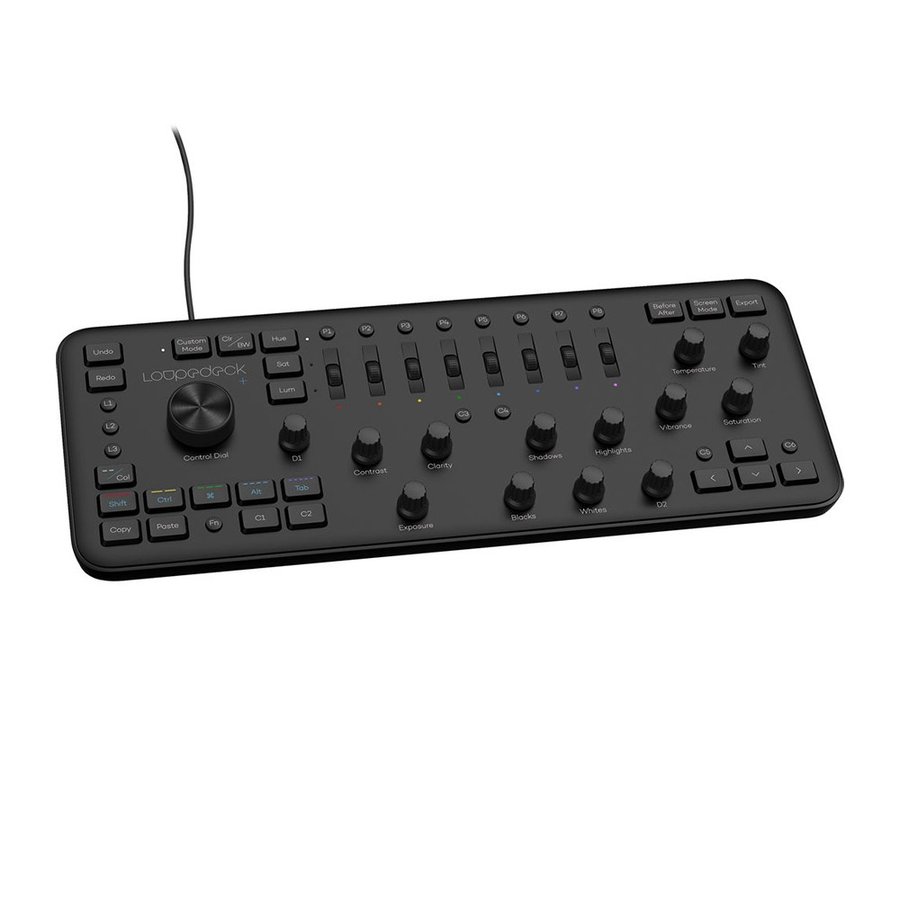 店頭展示品　※使用感あります　Loupedeck+　LOUPEDECK+