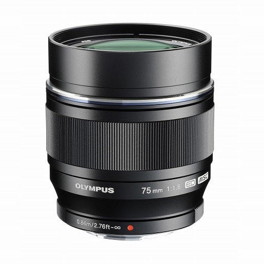 M.ZUIKO DIGITAL ED 75mm F1.8 ブラック