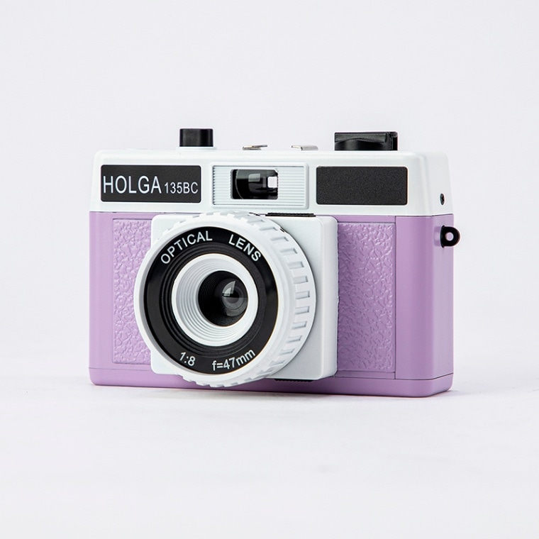 ホルガ【HOLGA】フィルムカメラ H-135 BC パープル/シルバー [トイ