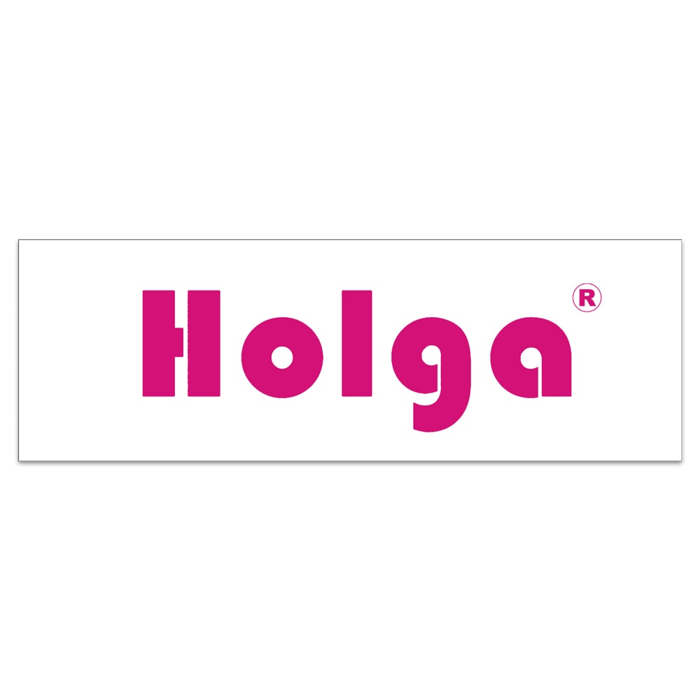 HOLGA ロゴステッカー150 ホワイト【HGST150-PPW】