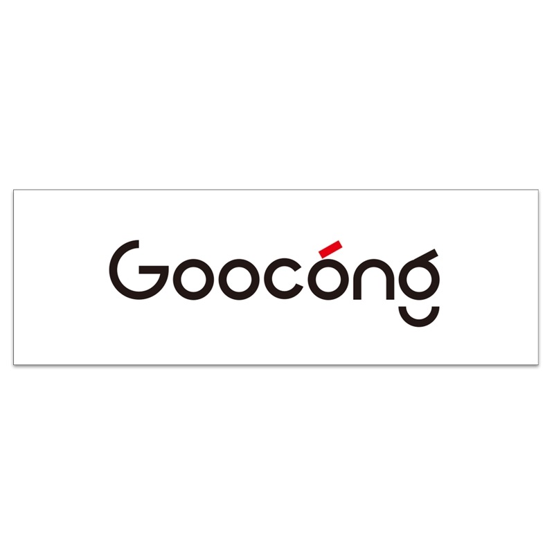 Goocong ロゴステッカー150 ホワイト【GCST150-PPW】