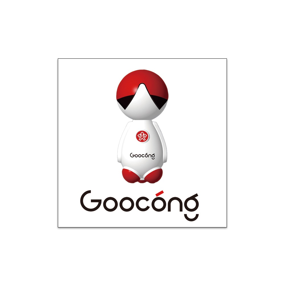 Goocong Cステッカー50 ホワイト【GCCST50-PPW】